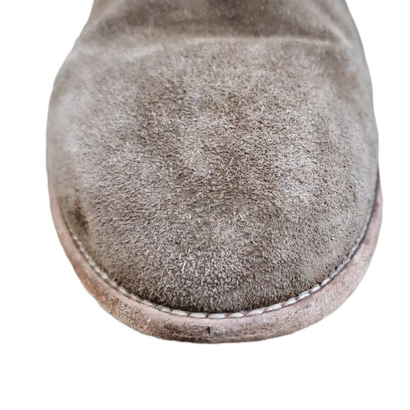 Madewell The Brenner Boot in Suede Tan Brown Side Zip Ankle Sz 9.5 - Picture 13 of 16